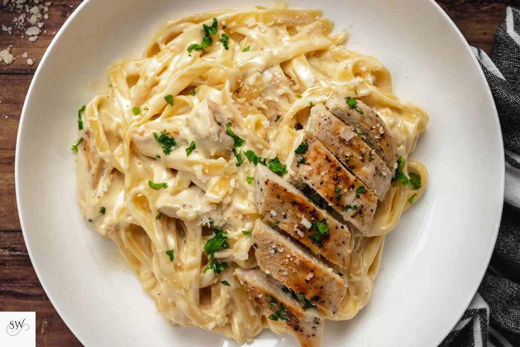 chicken alfredo pasta