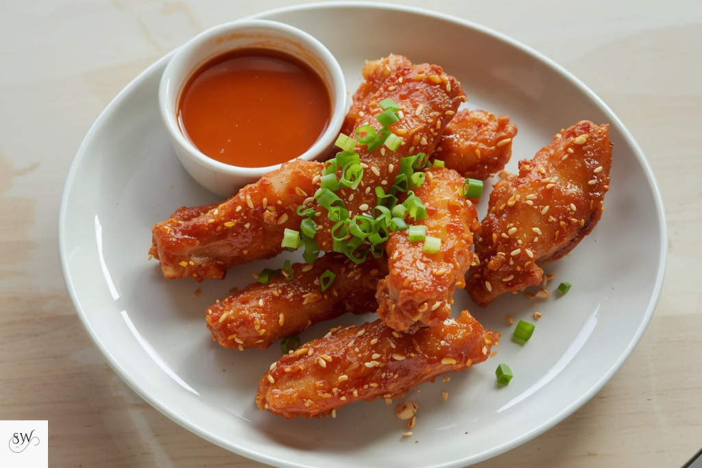spicy korean chicken wings