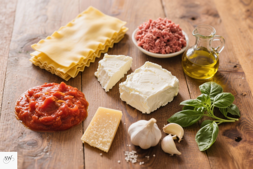 ingredients for best lasagna