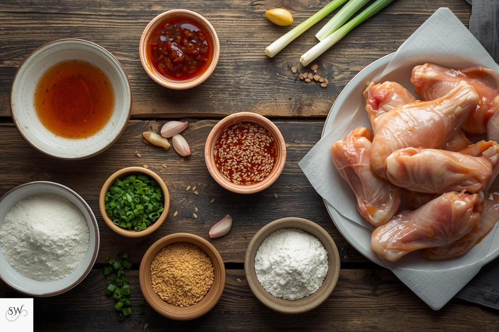 spicy korean chicken wings