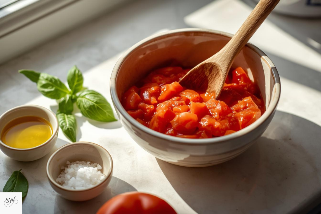 tomato sauce for margherita pizza