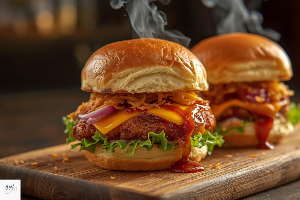 bbq chicken sliders