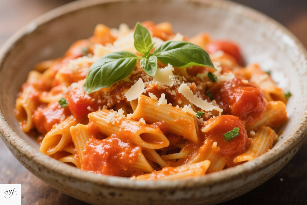 creamy tomato pasta