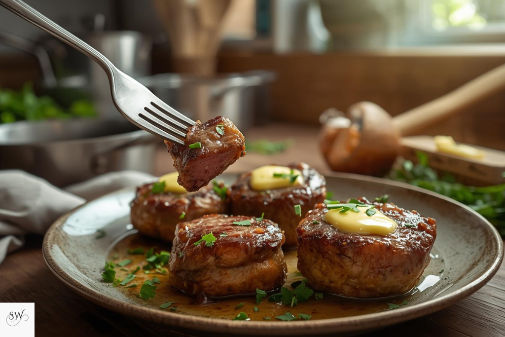 garlic butter steak bites