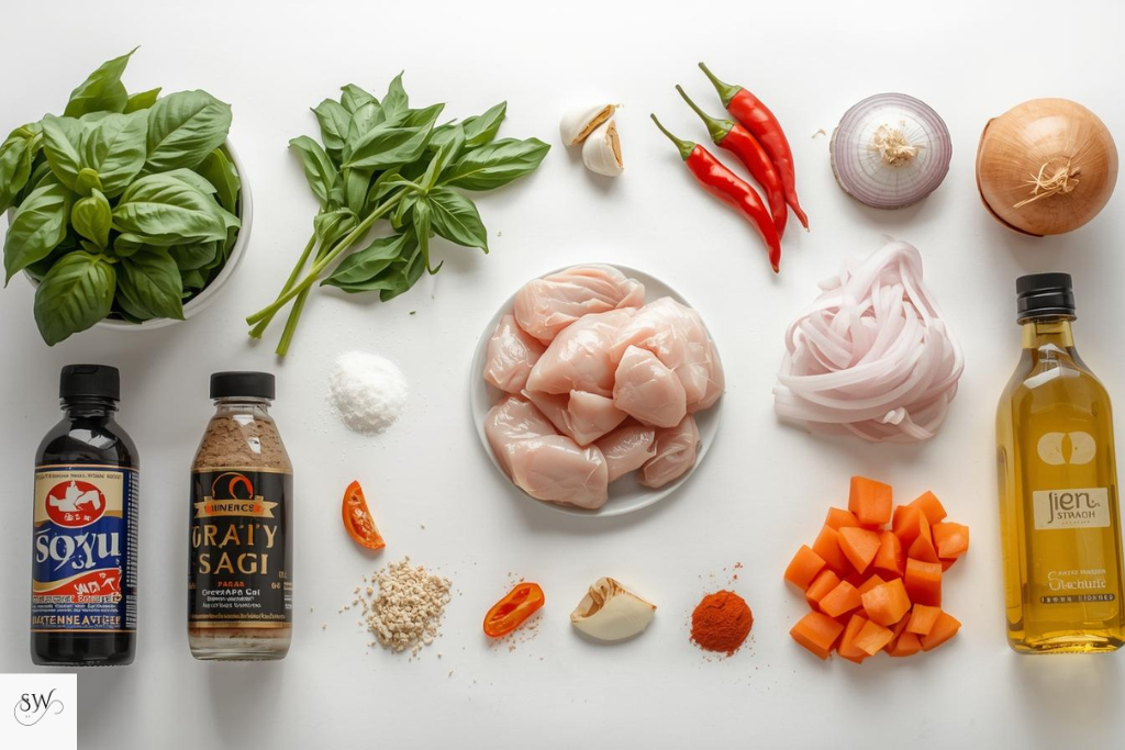 ingredients of thai basil 