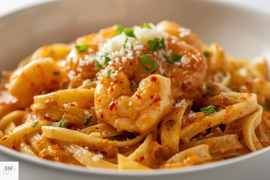 creamy cajun shrimp pasta