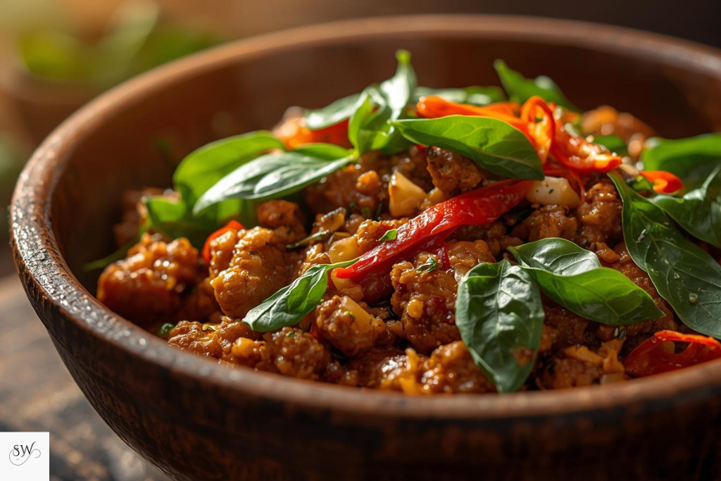 thai basil chicken