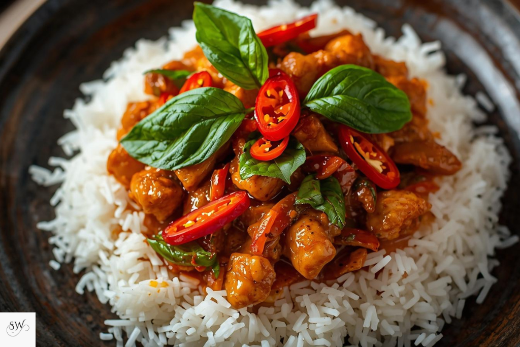 thai basil chicken