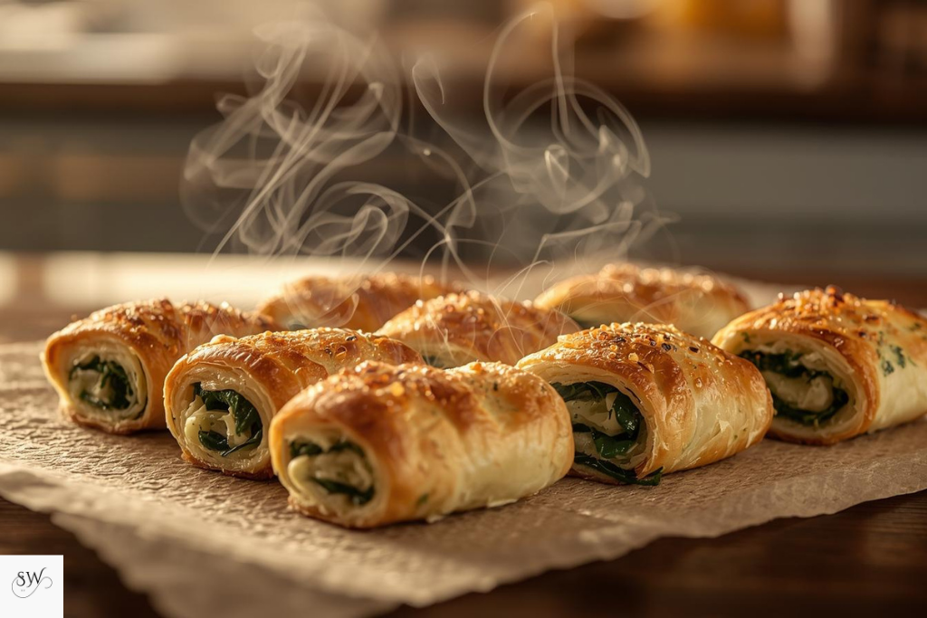 spinach ricotta rolls recipe