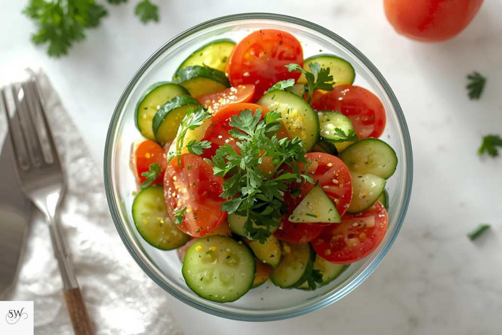 cucumber tomato salad for weight loss