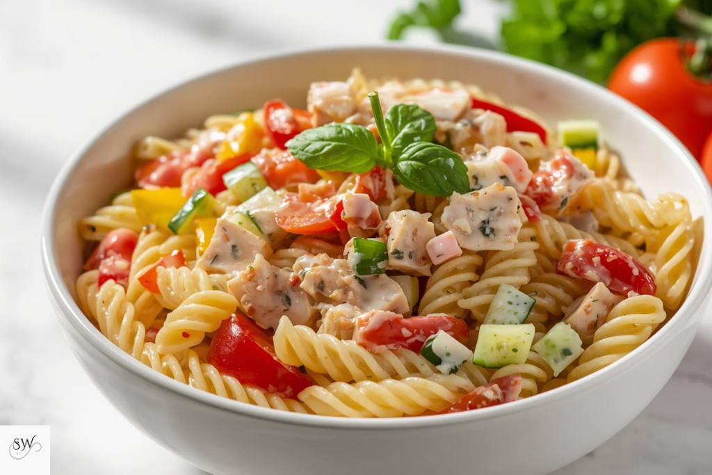 healthy tuna pasta salad recipe